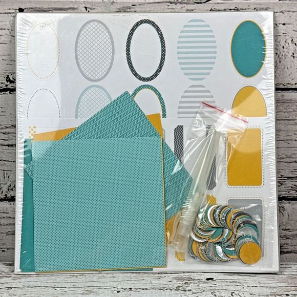 Stampin' Up! Bermuda‎ Bay Basics Add-On Kit Celebration Party Elements - Picture 2 of 6